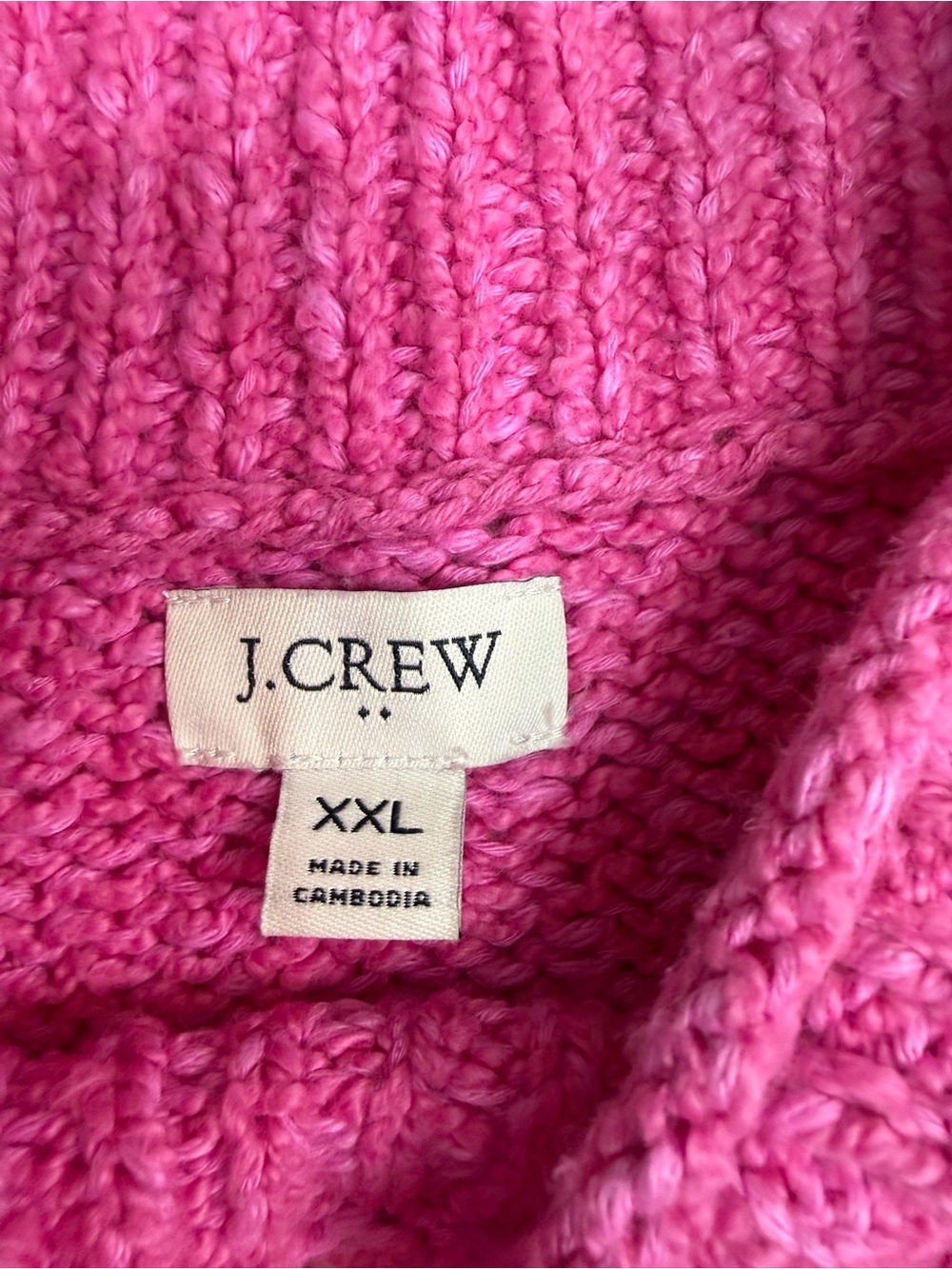 J. Crew Magenta  Sweater - Picture 5 of 7